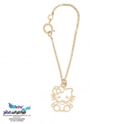 Gold Watch Pendant - Hello Kitty Design-MW0125